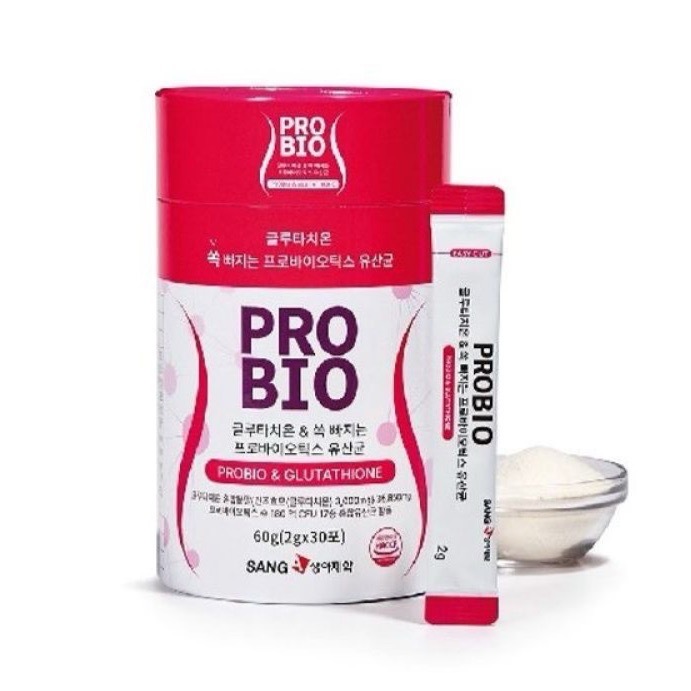 (預購商品 9/22收單)  韓國製造 SANG-A穀胱甘肽EX粉紅纖腰益生菌 2g x 30入