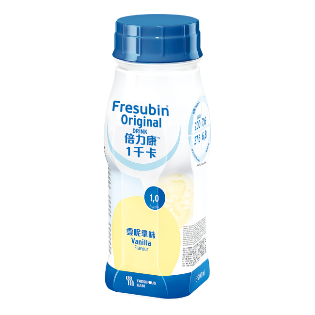 Fresenius Kabi 倍力康 1千卡營養品 雲呢嗱味 200ml x 4