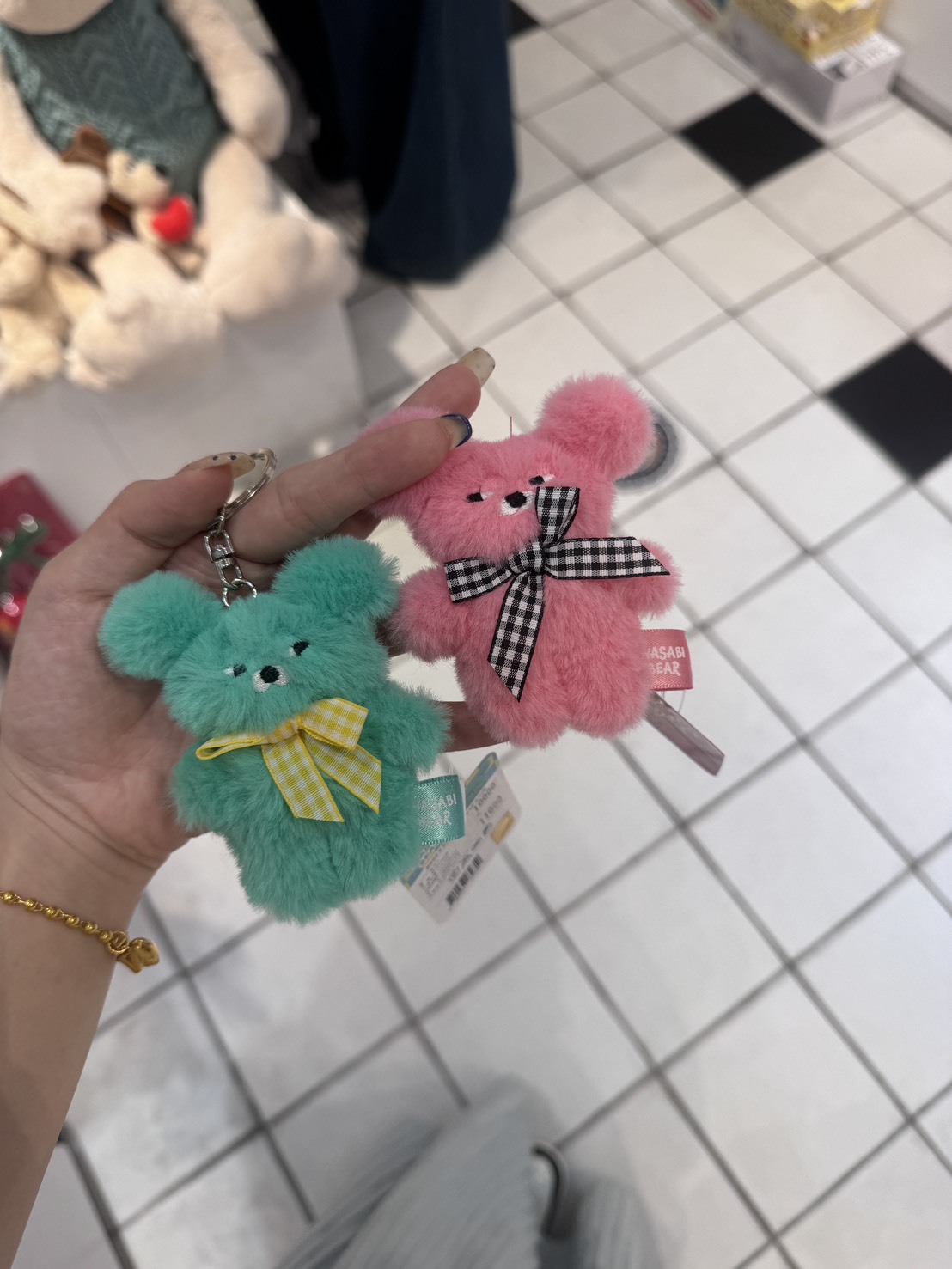 韓國連線 - 韓國小熊 綠色 / 粉色