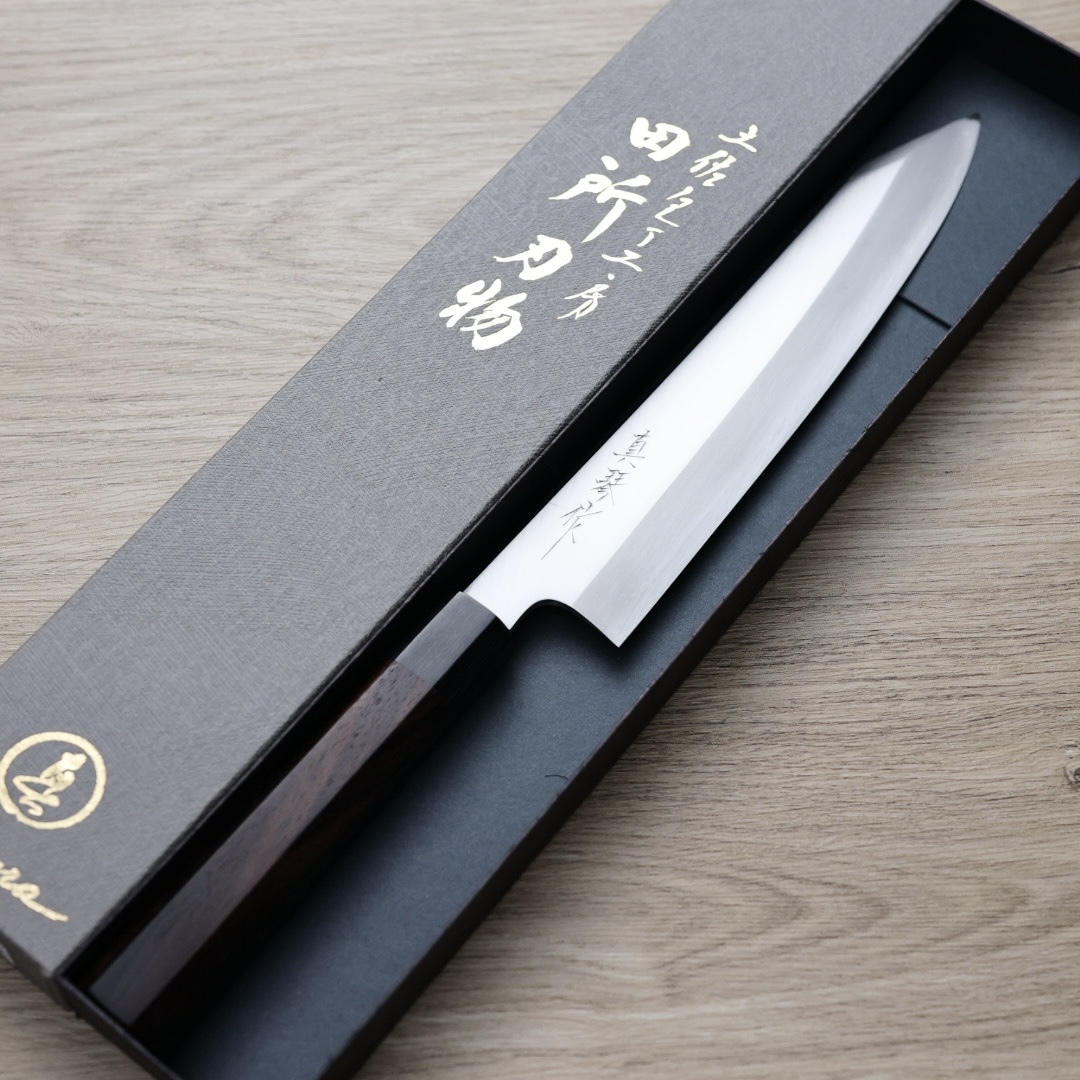 田所真琴 切付堪所 單刃牛刀 240mm 銀三鋼