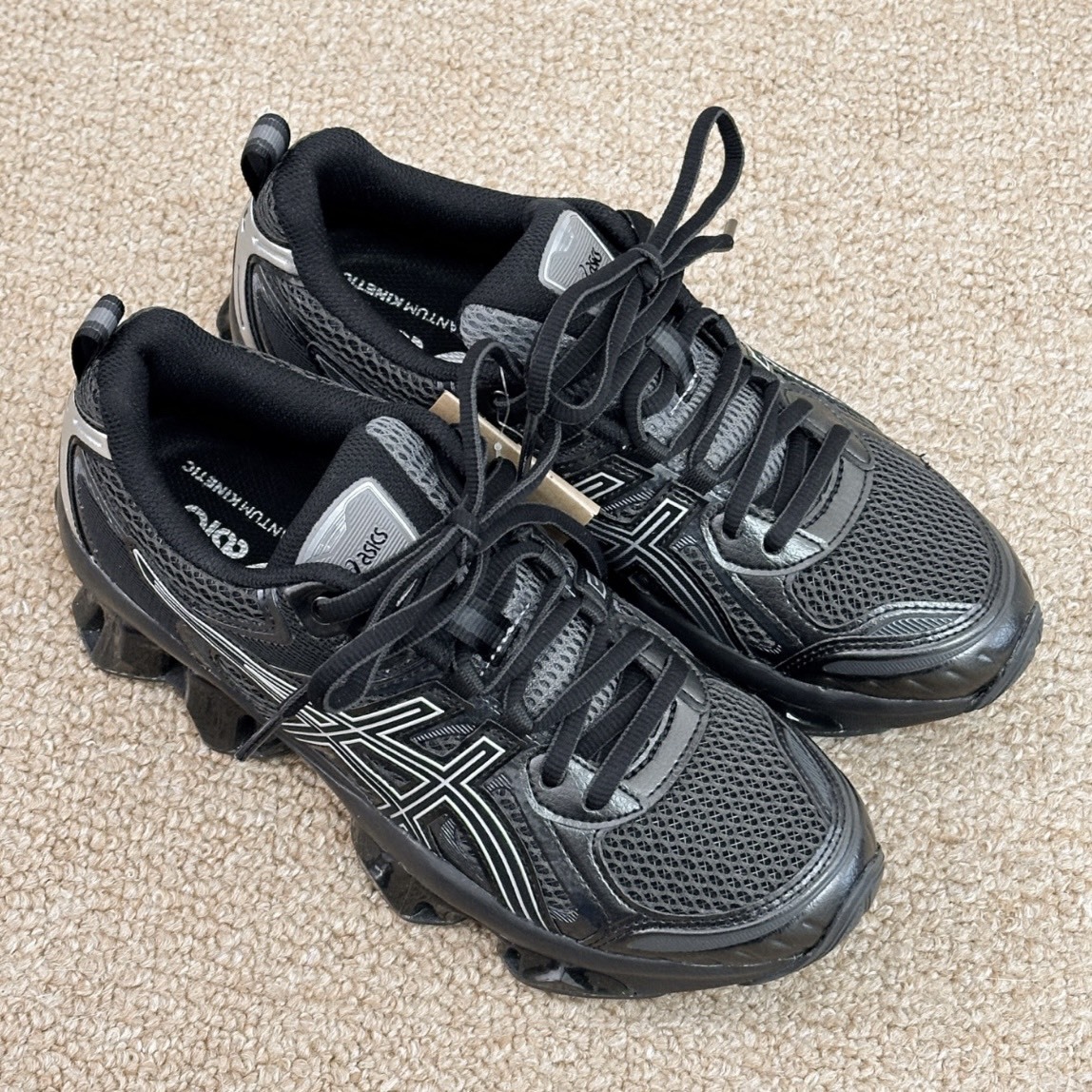 ASICS GEL-QUANTUM KINETIC 亞瑟士 金屬 黑銀 灰黑 冰塊底 休閒鞋 男鞋 1203A270-023