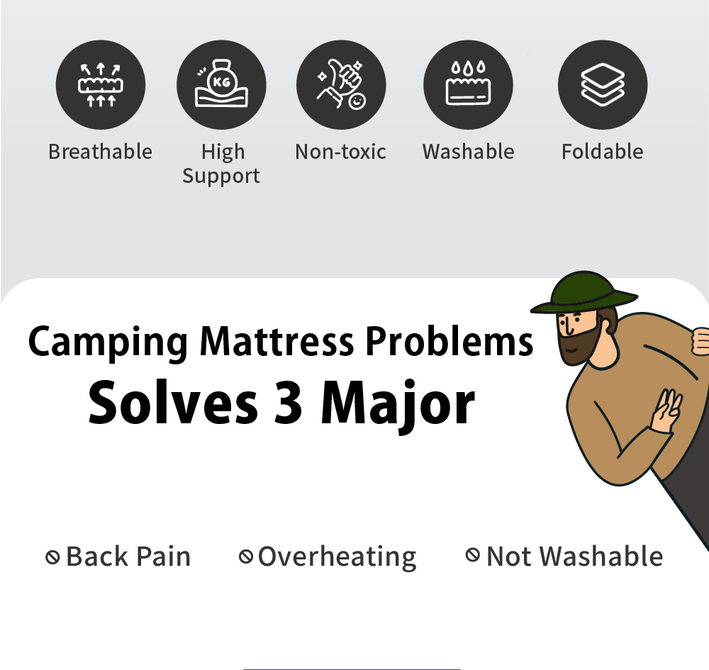 pamabe outdoor camping mattress