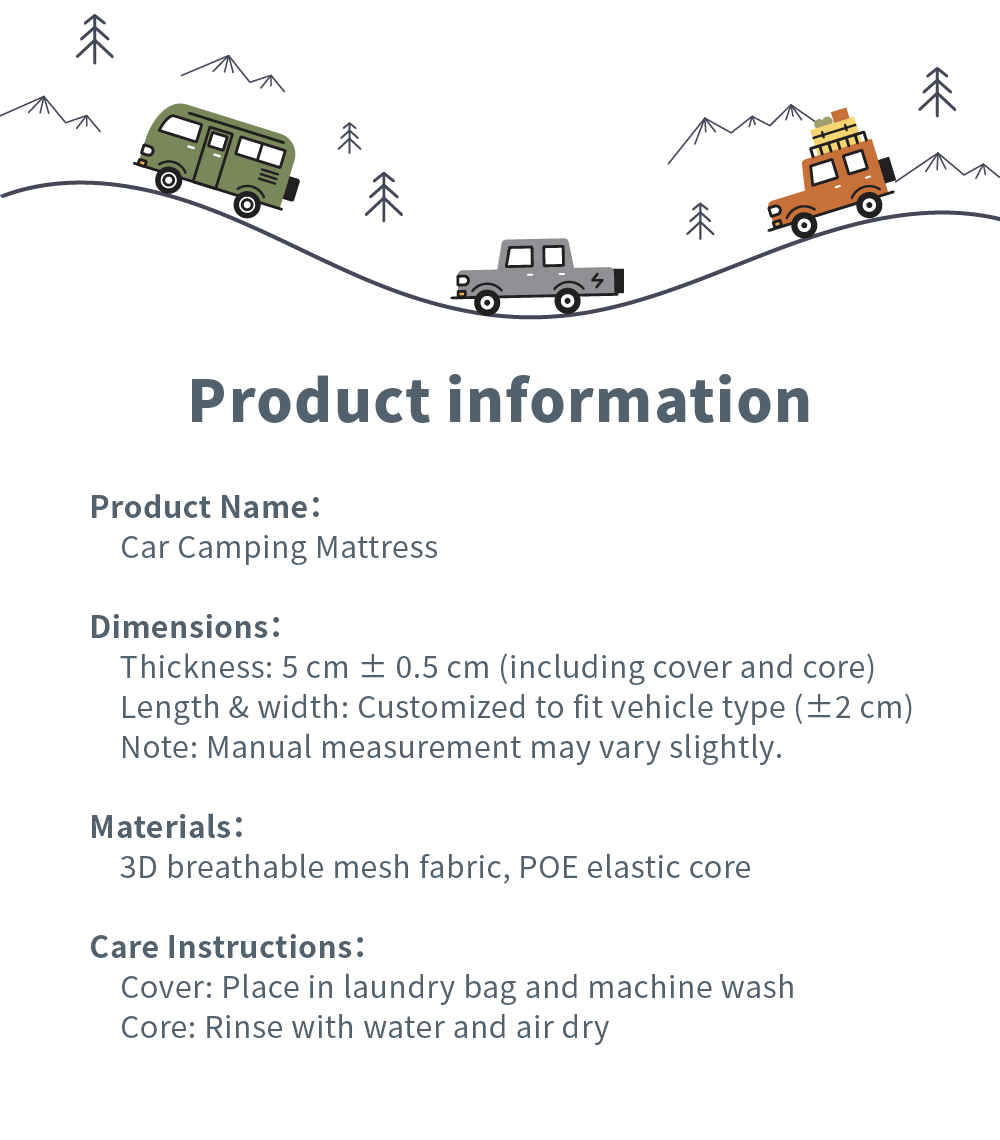 pamabe outdoor camping mattress