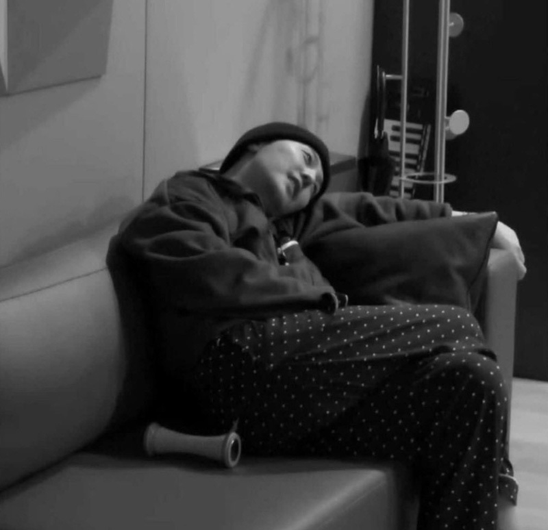 韓國 🇰🇷 AONE  點點黑色睡衣套裝 GD權志龍最愛