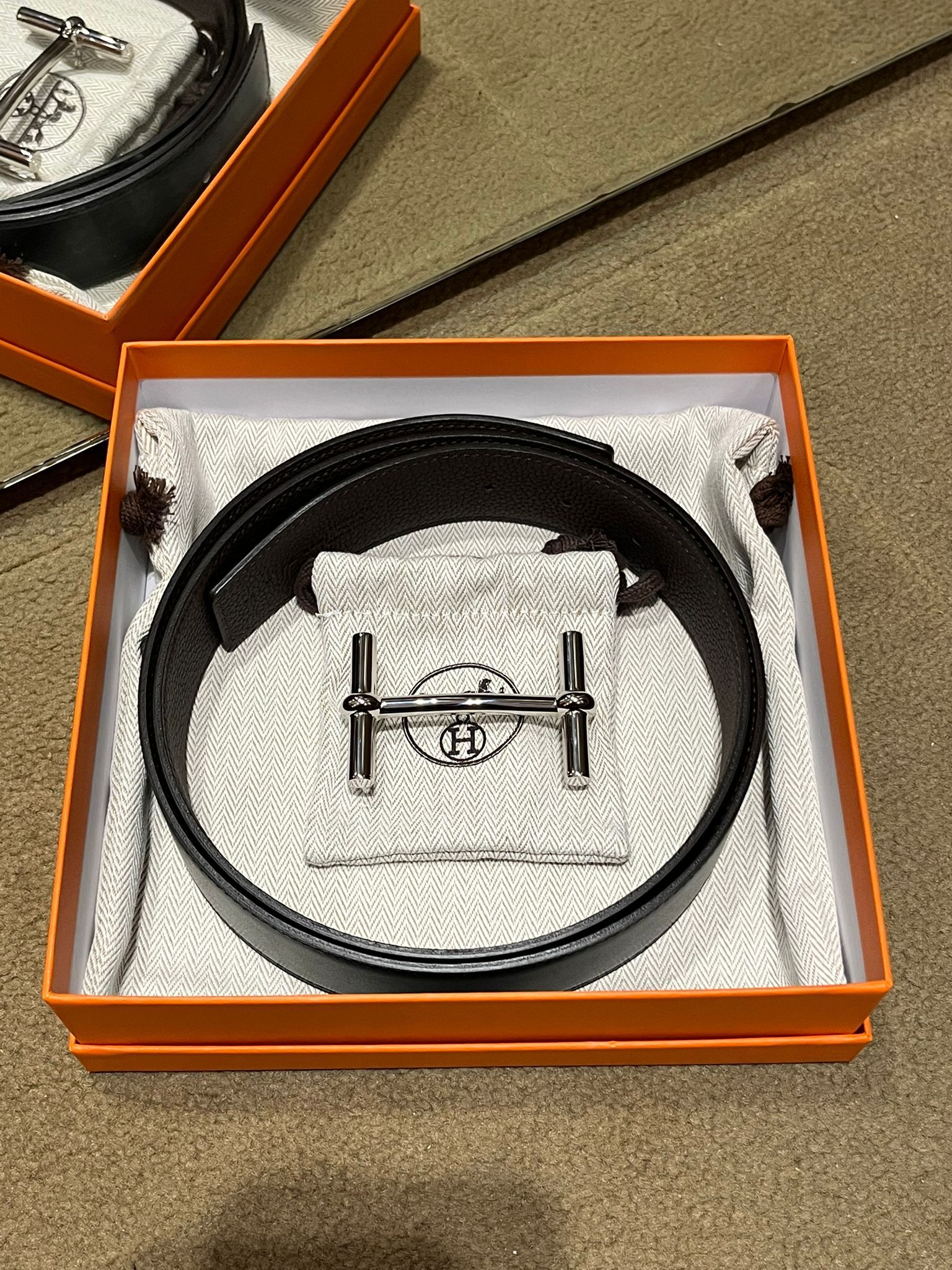 H d'ancre belt 38mm CK