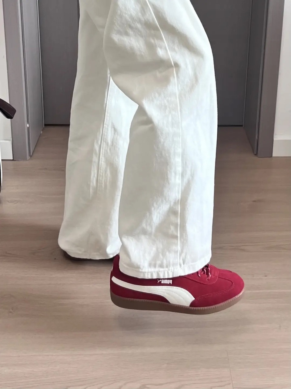 PUMA 9-T SUEDE 紅絲絨 復古紅 焦糖底 德訓鞋 男女鞋 406756-04 / 預購