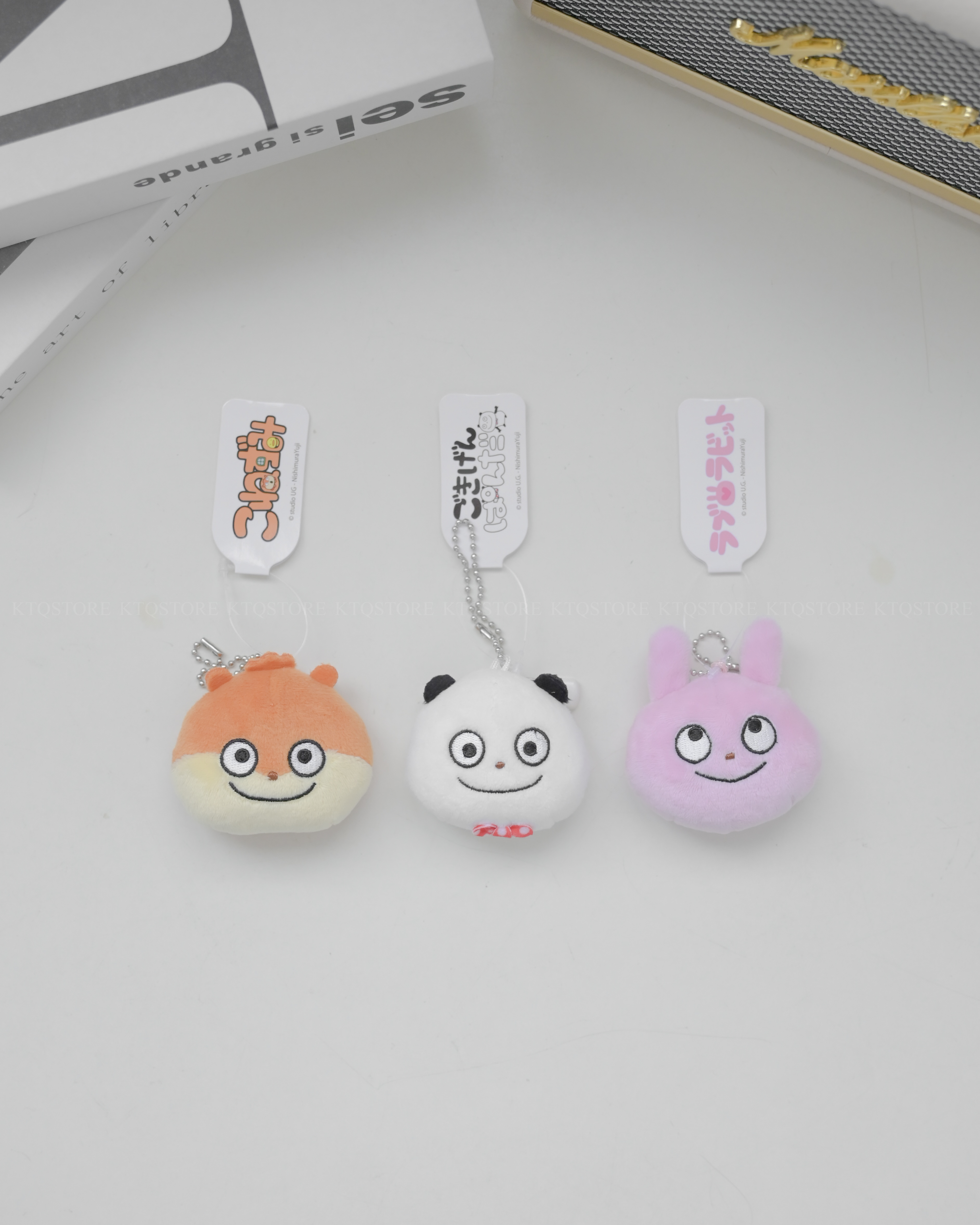 KTQ STORE ‧ 日本 西村裕二 Nishimura Yuji 大頭別針珠鍊吊飾 鑰匙圈