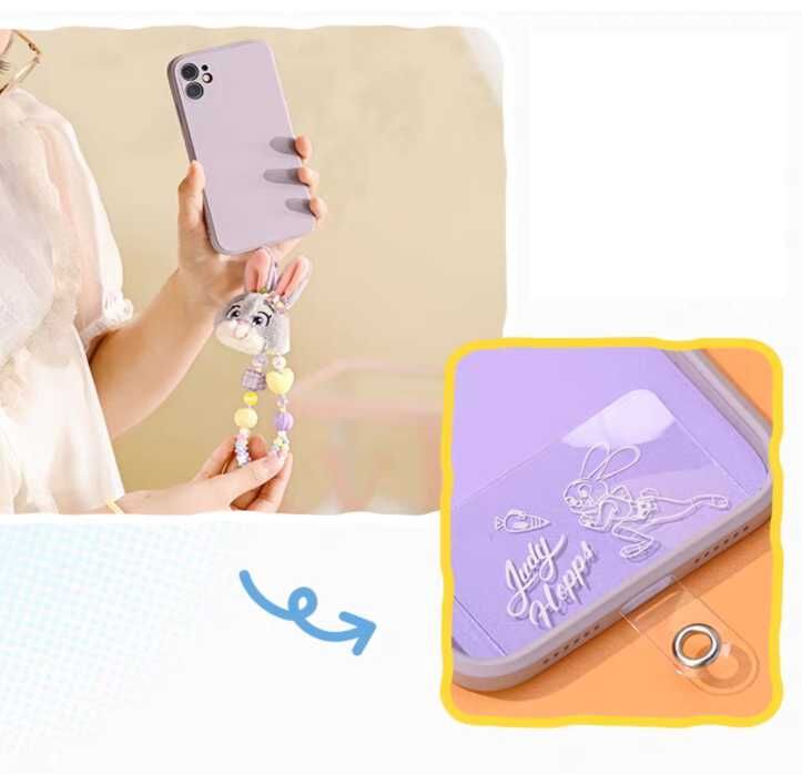 迪士尼優獸大都會 | 手機掛圈鎖匙扣 飾物|朱迪