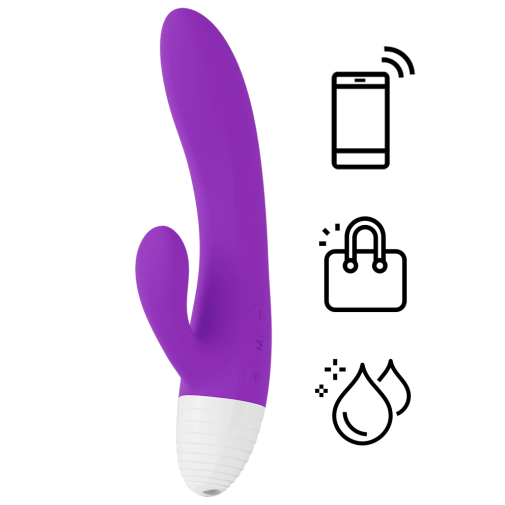 LELO - Kaya Originals 智能可用APP兔耳按摩棒 - 紫色