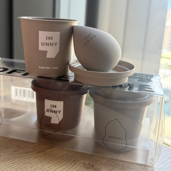 韓國IM UNNY 超Q柔韌美妝蛋三件2入組