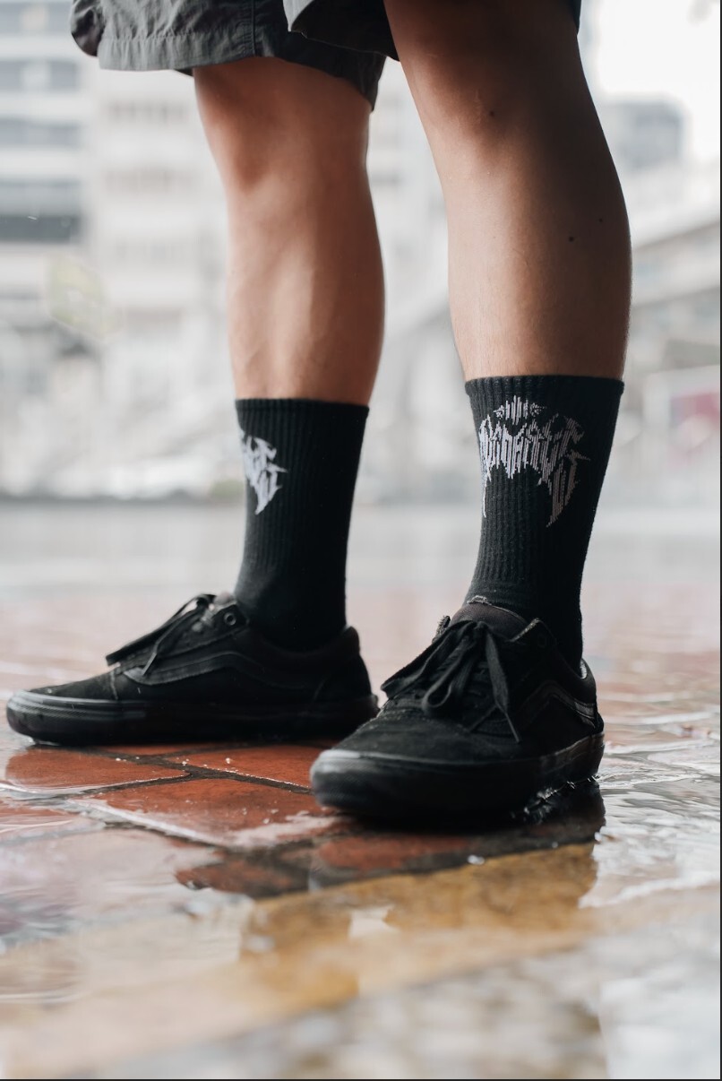 【薄暮 EVENFALL】Logo襪子