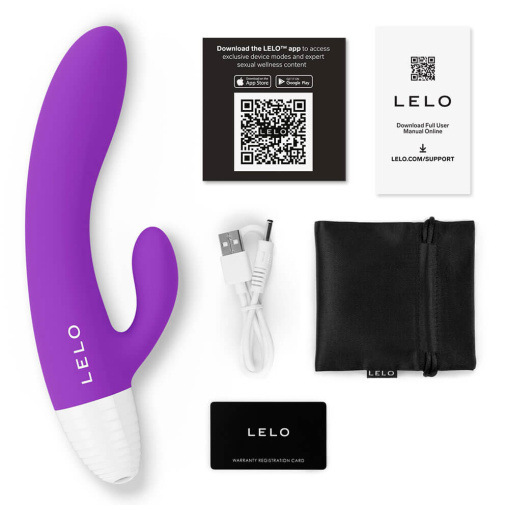 LELO - Kaya Originals 智能遠程可用APP兔耳按摩棒 - 紫色