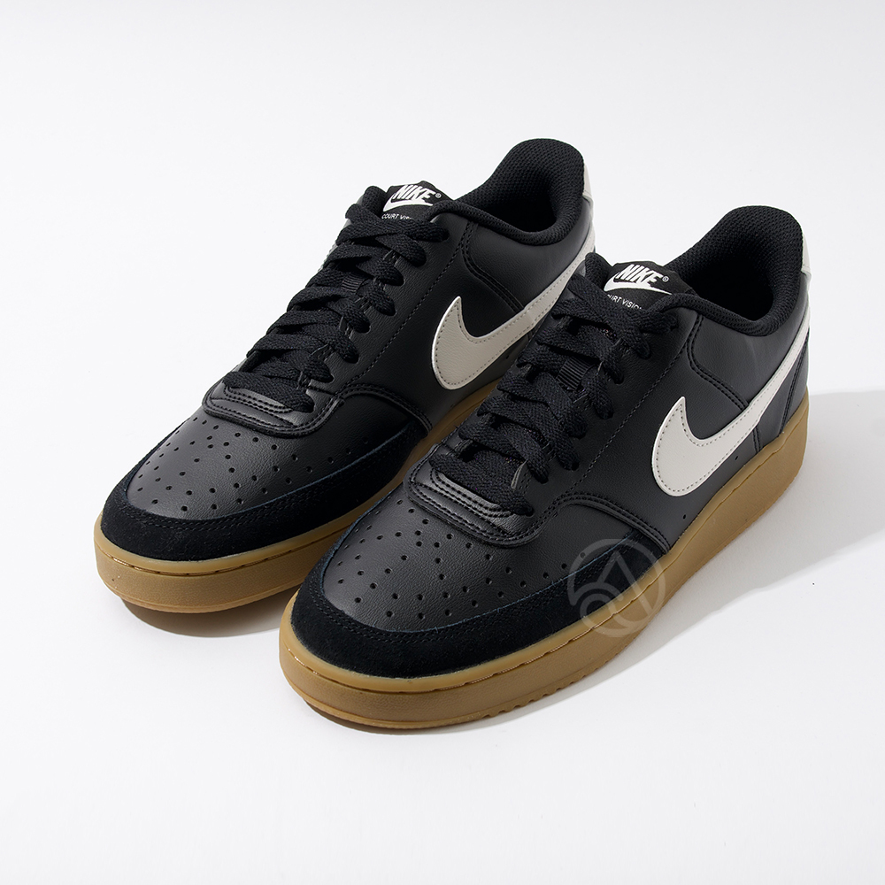 Nike Court Vision Low 男鞋 黑色 焦糖底 復古 板鞋 穿搭 運動 休閒鞋 IB2998-004