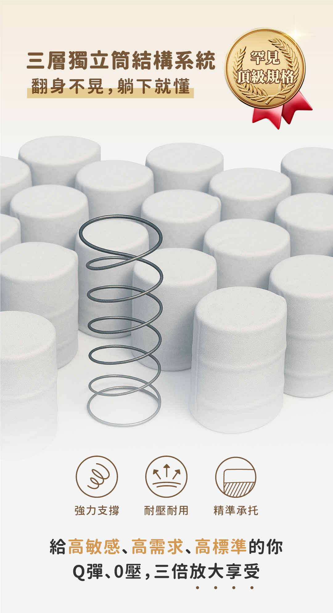 床墊推薦丨好捲系列-莫拉床墊Mora丨好睡王家居.智惠居