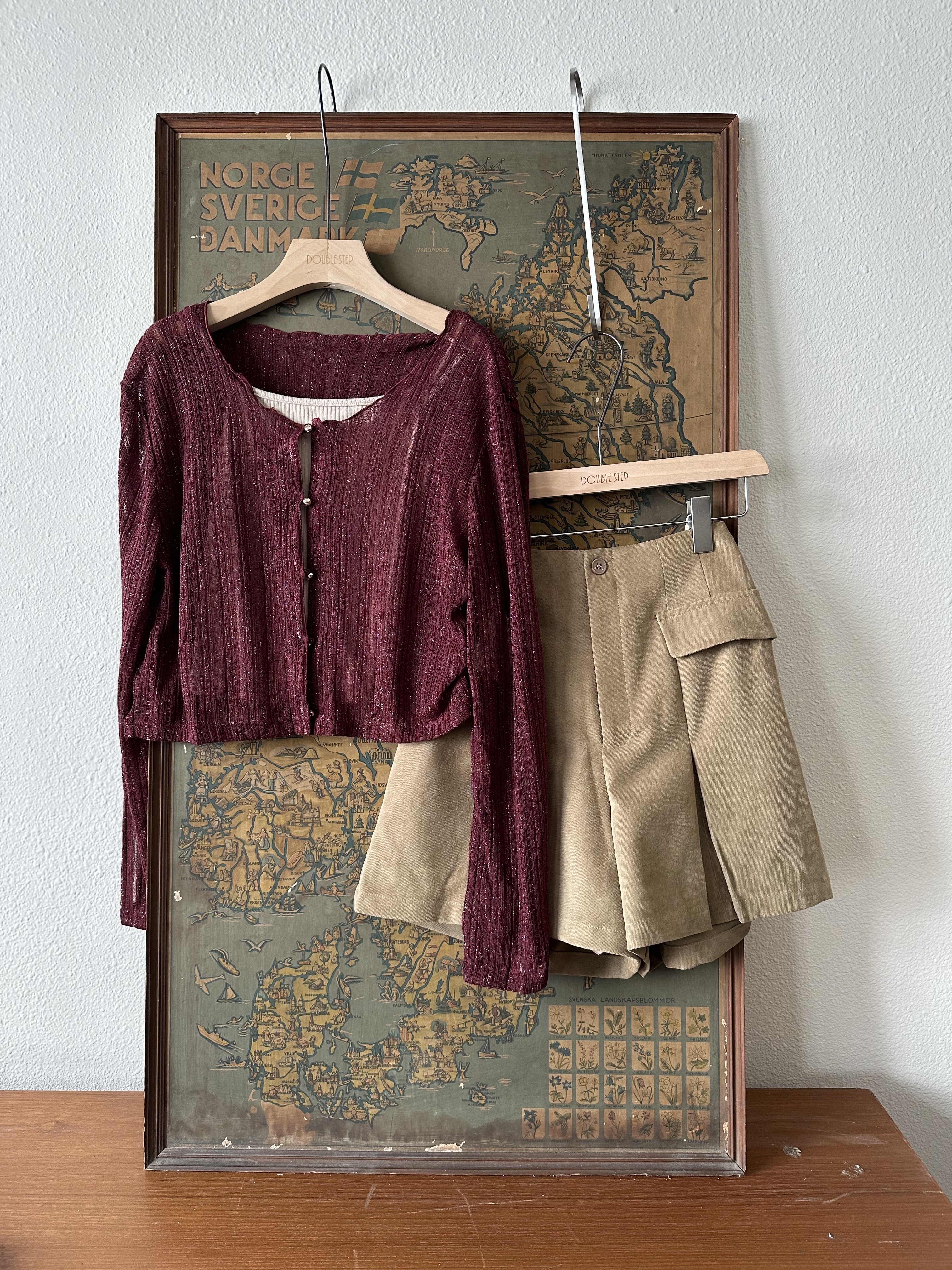 閃閃疏針坑紋外套 - JK53823