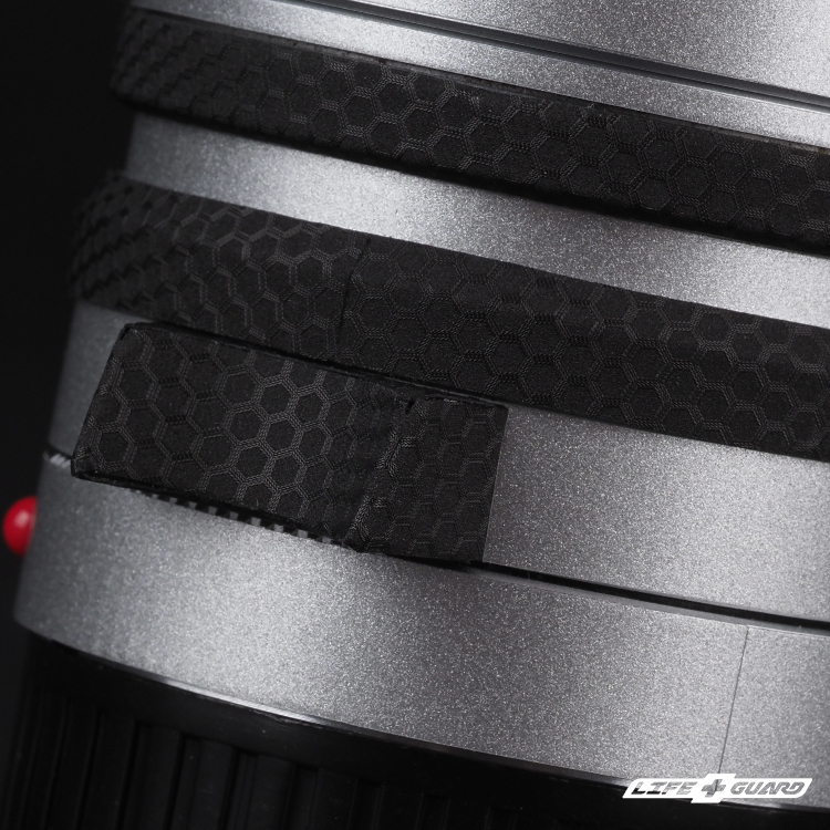 Leica SUMMILUX-M 50mm F1.4 ASPH 貼膜質感特寫，LIFE+GUARD 設計風格