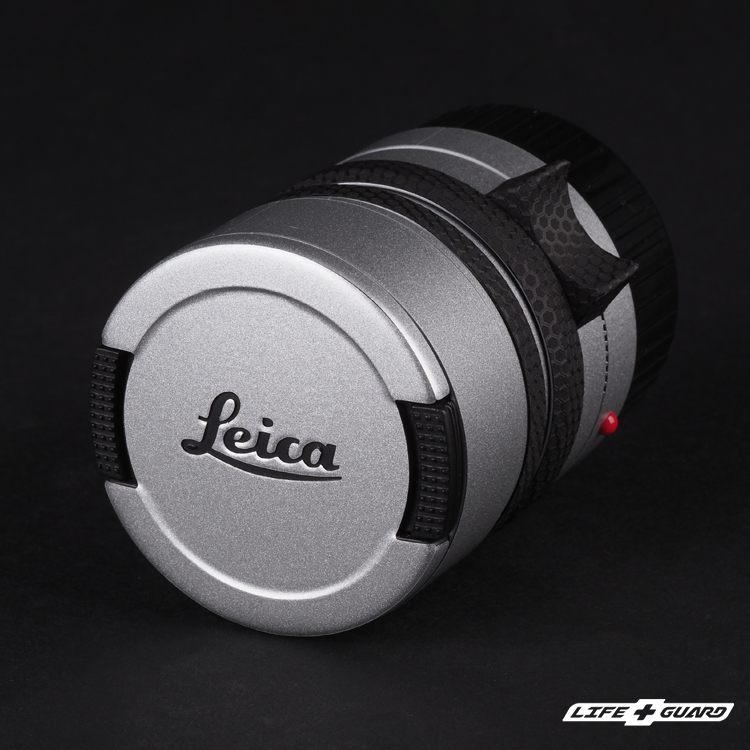 Leica SUMMILUX-M 50mm F1.4 ASPH 貼膜展示圖，LIFE+GUARD 二次塗層印刷