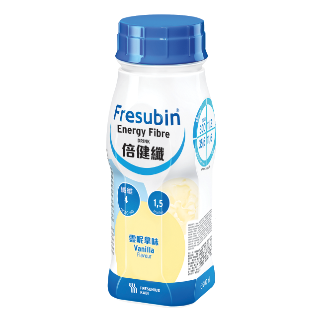 Fresenius Kabi 倍健纖高能量纖維營養品 雲呢嗱味 200ml x 4 (食用期限至2026年4月30日)