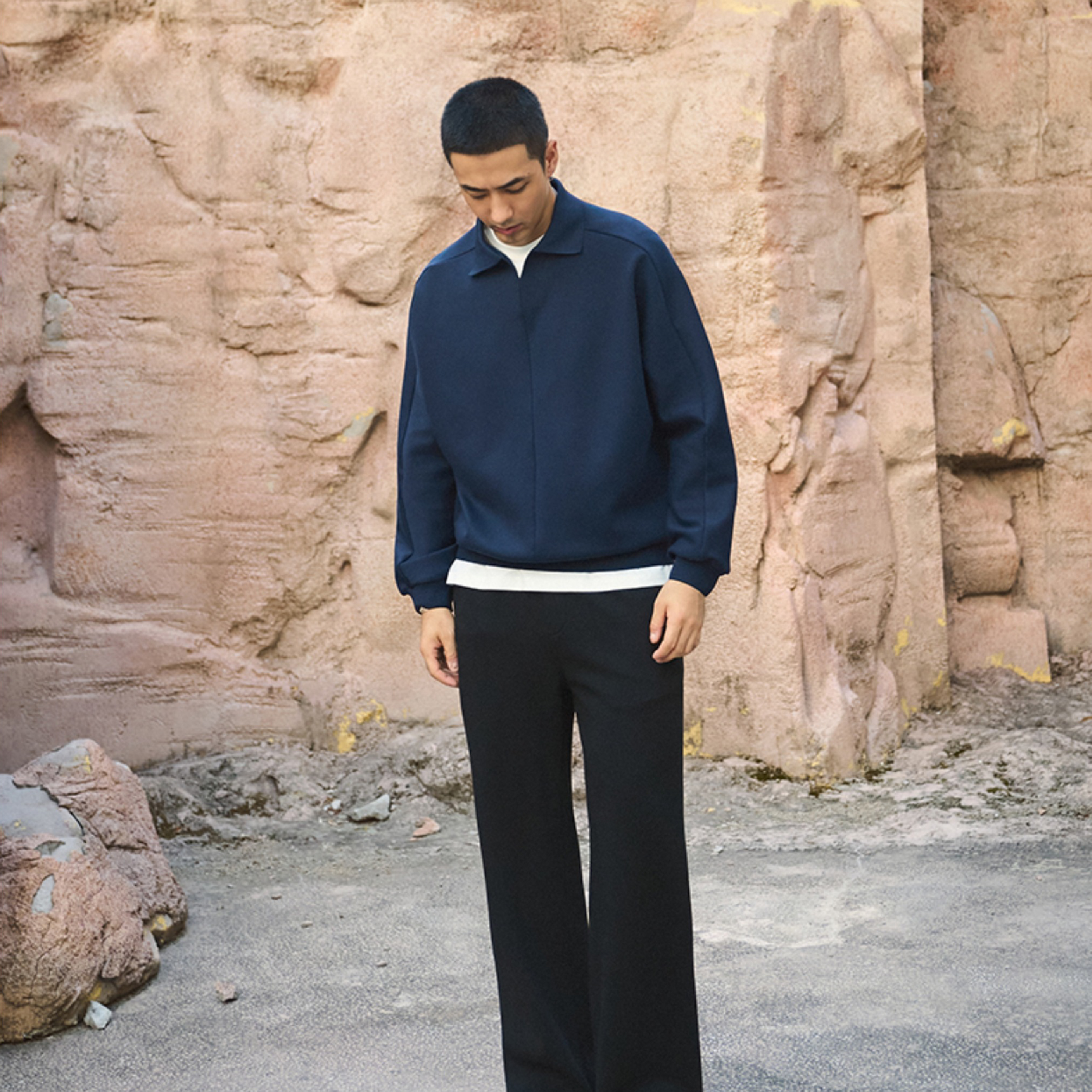 TANOXI Tencel® Seagull Collar Shirts 天絲棉 海鷗領Polo衫 [TNX-T381]