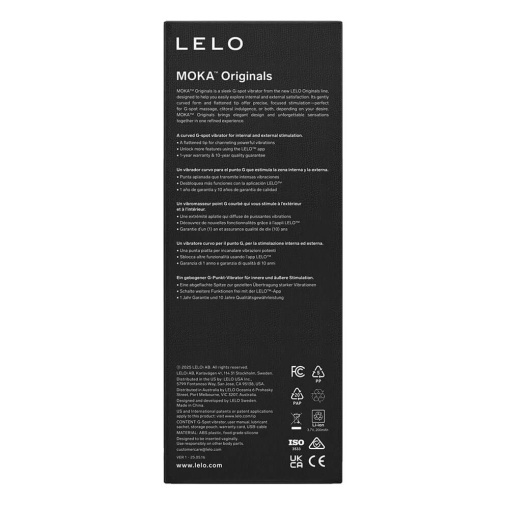 LELO - Moka Originals 智能可用APP G點震動棒 - 紫色