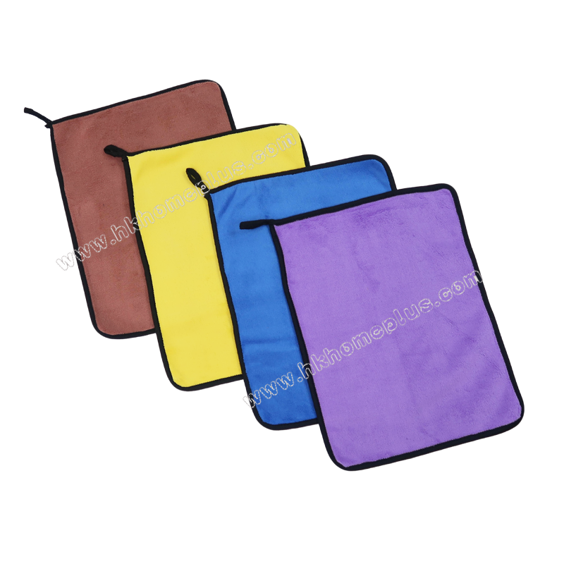 6條裝 雙面珊瑚絨掛巾