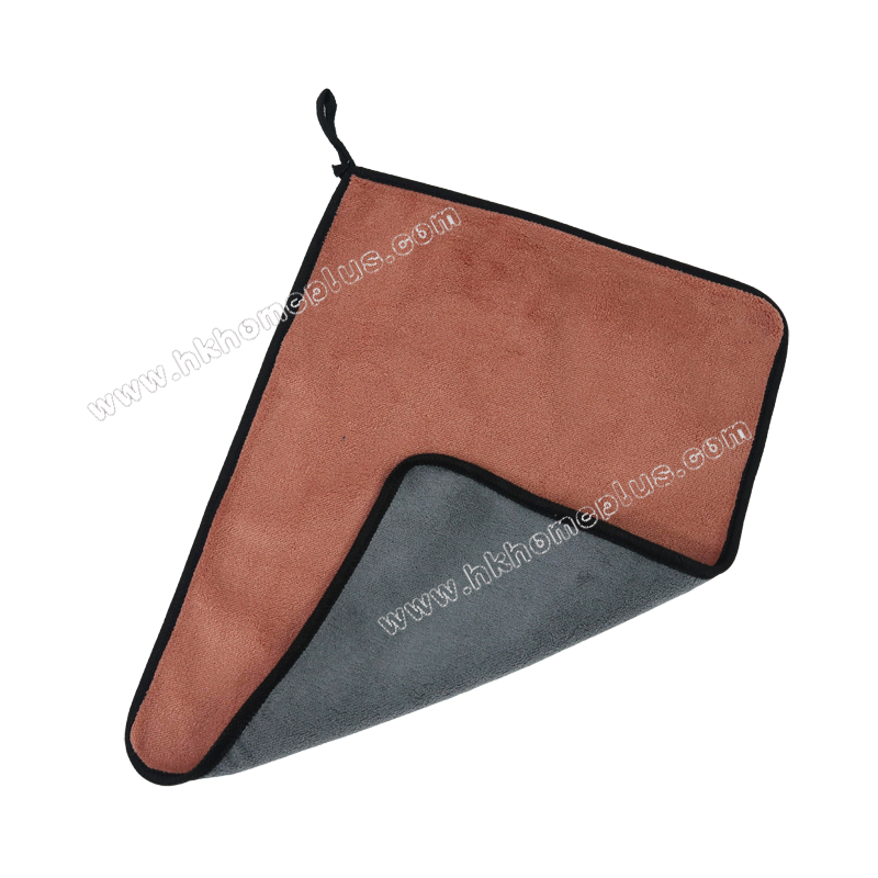 6條裝 雙面珊瑚絨掛巾