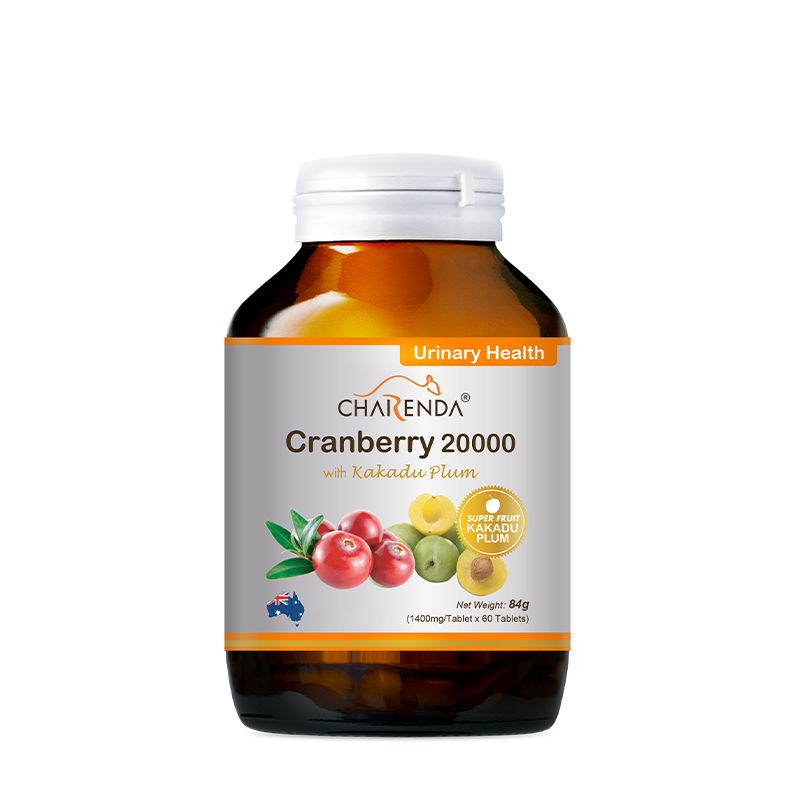 【2件8折】齊樂達CHARENDA蔓越莓 20000濃縮精華片（含卡卡杜李成份）