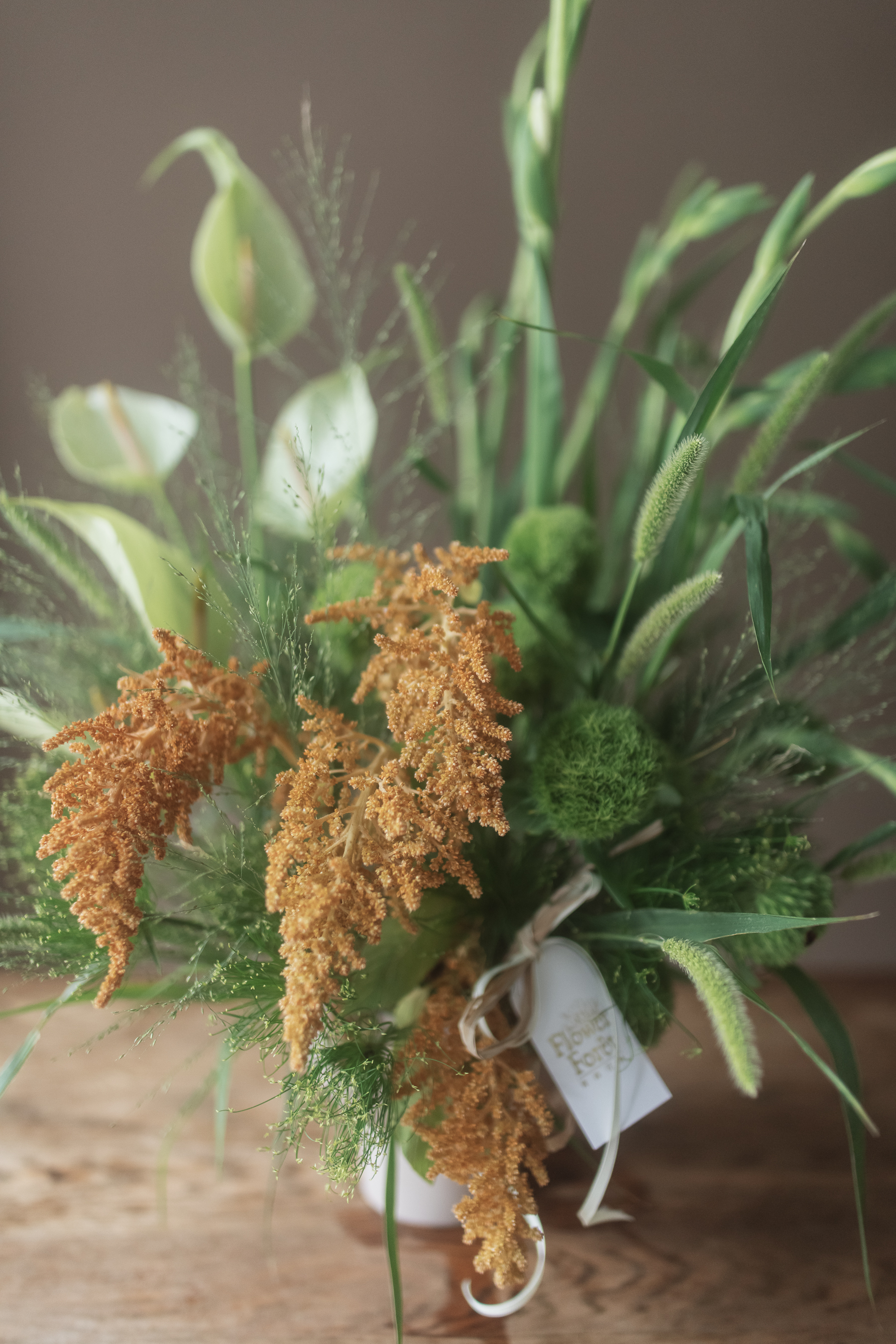 綠野森采 | 桌花