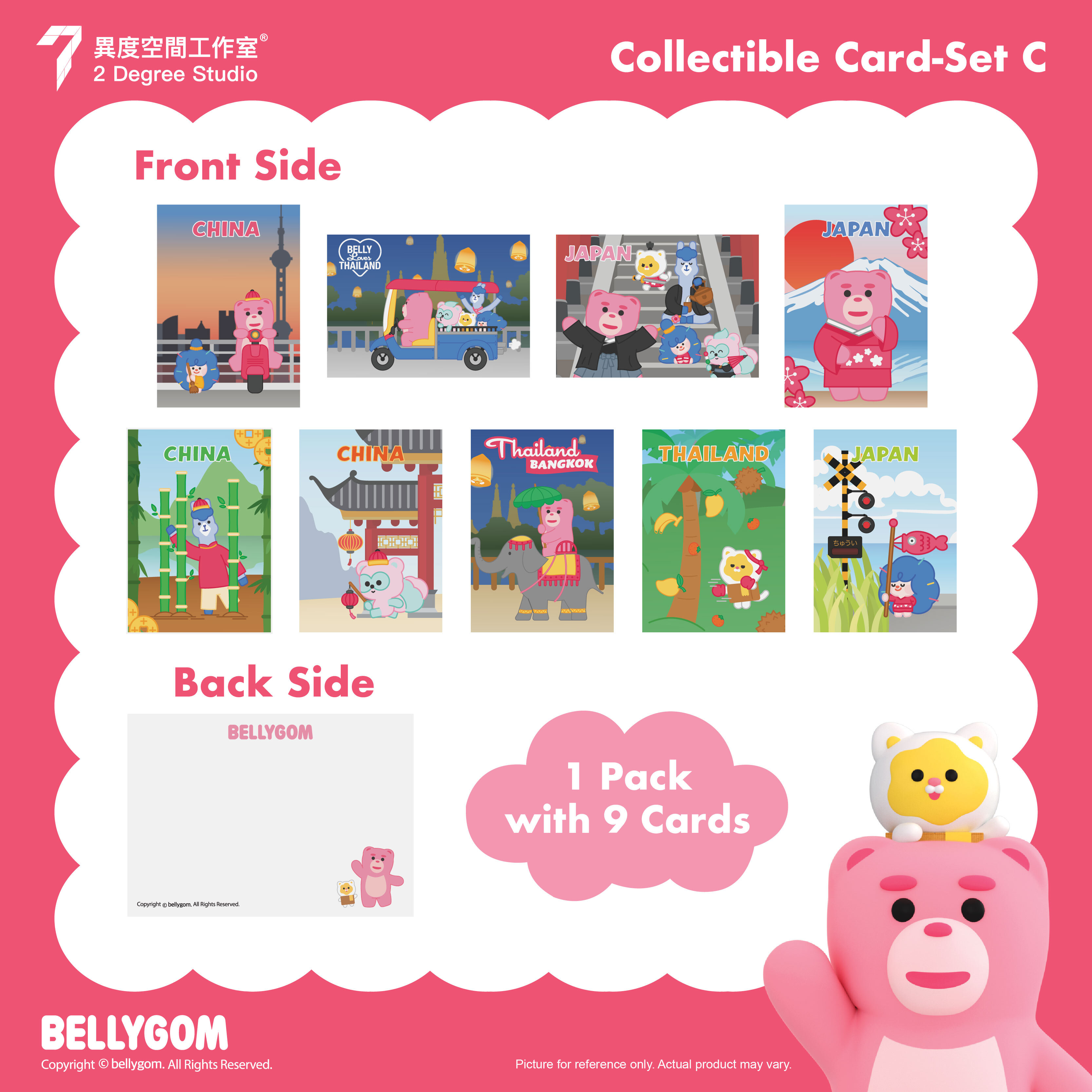 BELLYGOM 明信片 BG-Postcard-C