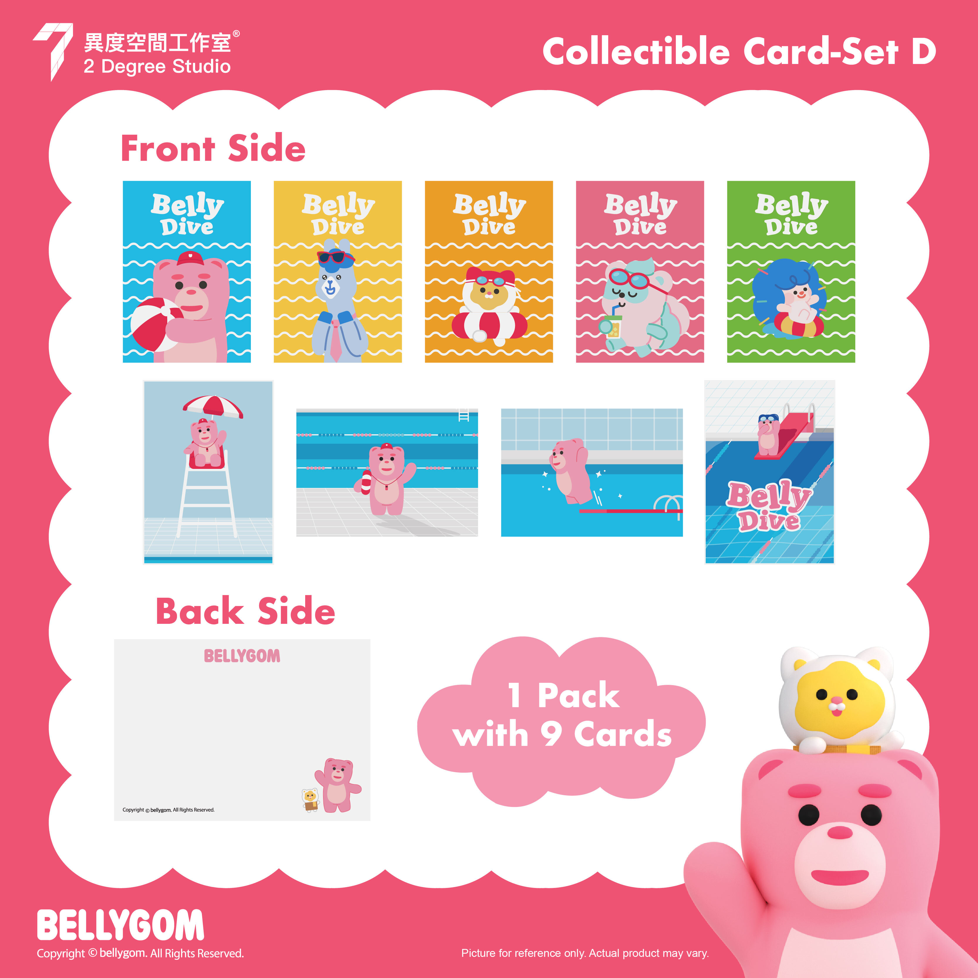 BELLYGOM 明信片 BG-Postcard-D