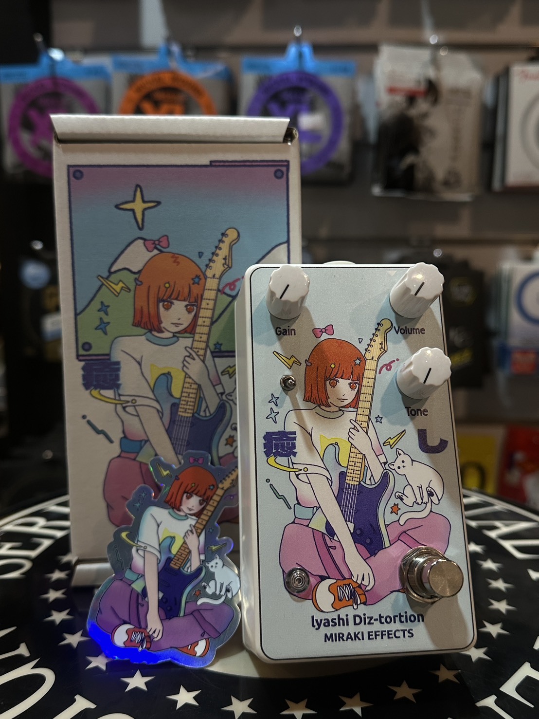 Iyashi Diz-tortion Miraki Effects 療癒系日搖破音效果器 【宛伶樂器】