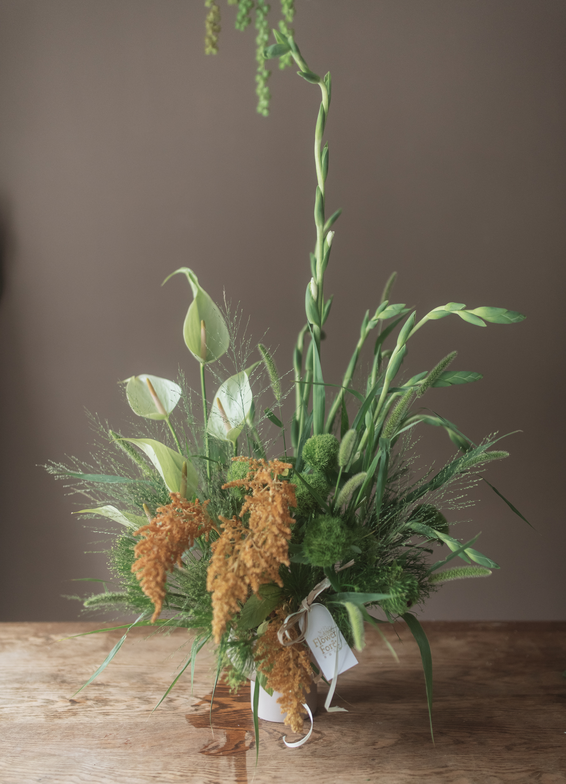 綠野森采 | 桌花