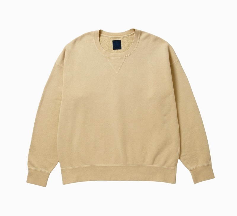 9/16 RELEASE: VISVIM ICT 2025 A/W JUMBO SB SWEAT L/S CRASH - PRE ORDER ITEM (預訂中)
