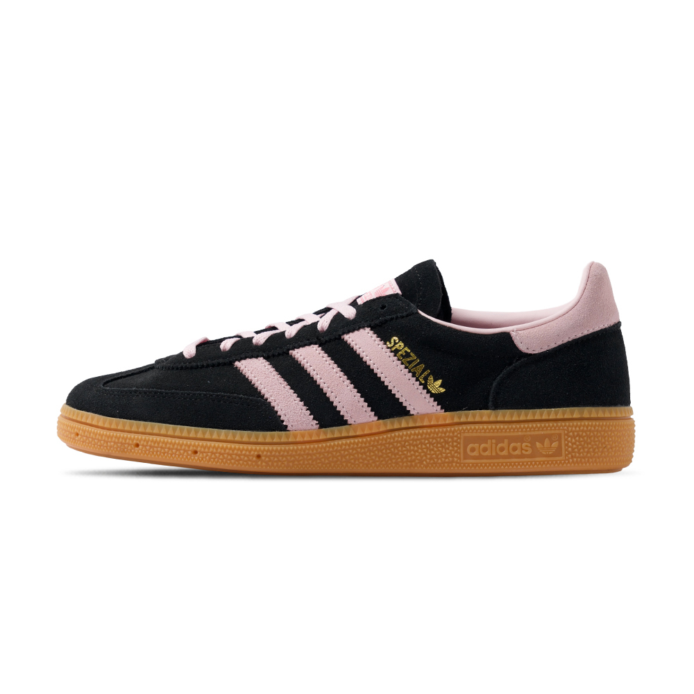 Adidas Handball Spezial W 女 黑 粉 麂皮 生膠底 復古 德訓鞋 愛迪達 休閒鞋 IE5897