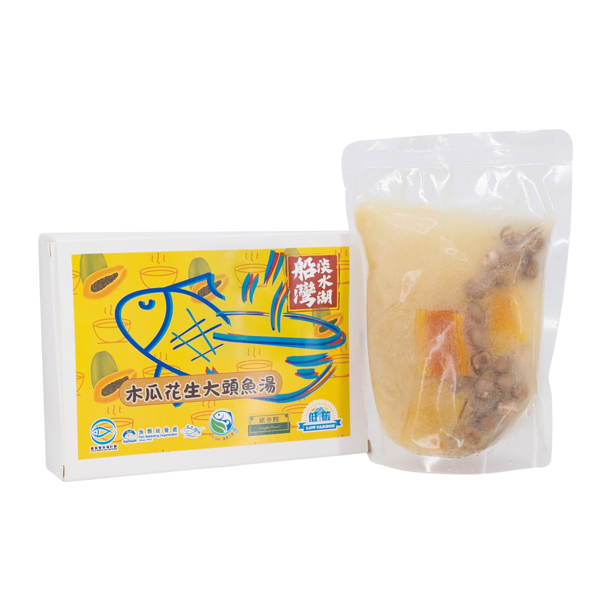 Papaya, Peanut and Reservoir Bighead Carp Soup 400ml