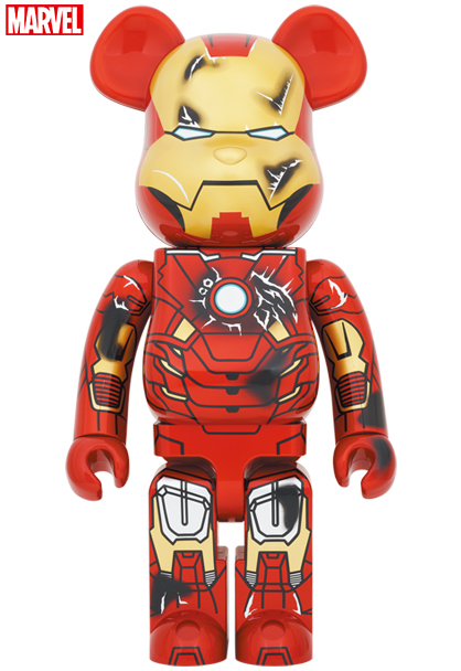 BE@RBRICK IRON MAN MARK VII DAMAGE Ver. 400％