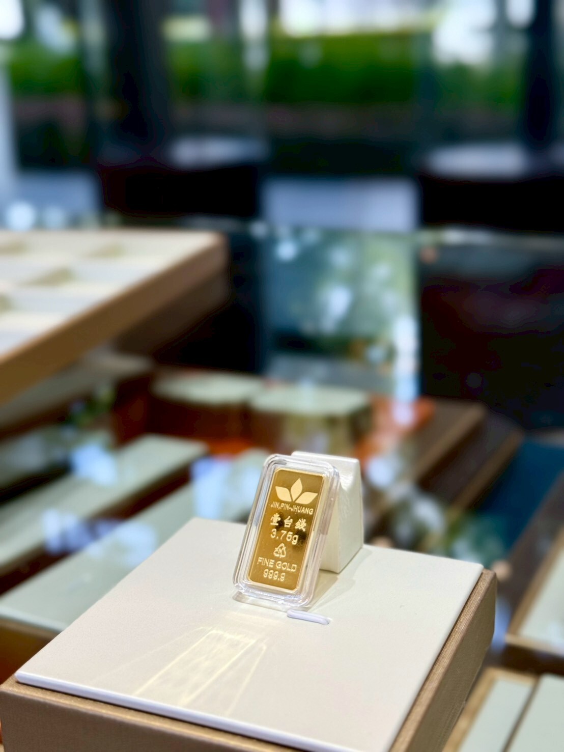 １錢純金金塊