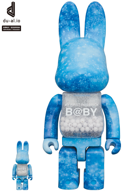 MY FIRST R@BBRICK B@BY CRYSTAL OF SNOW Ver. 100％ & 400％