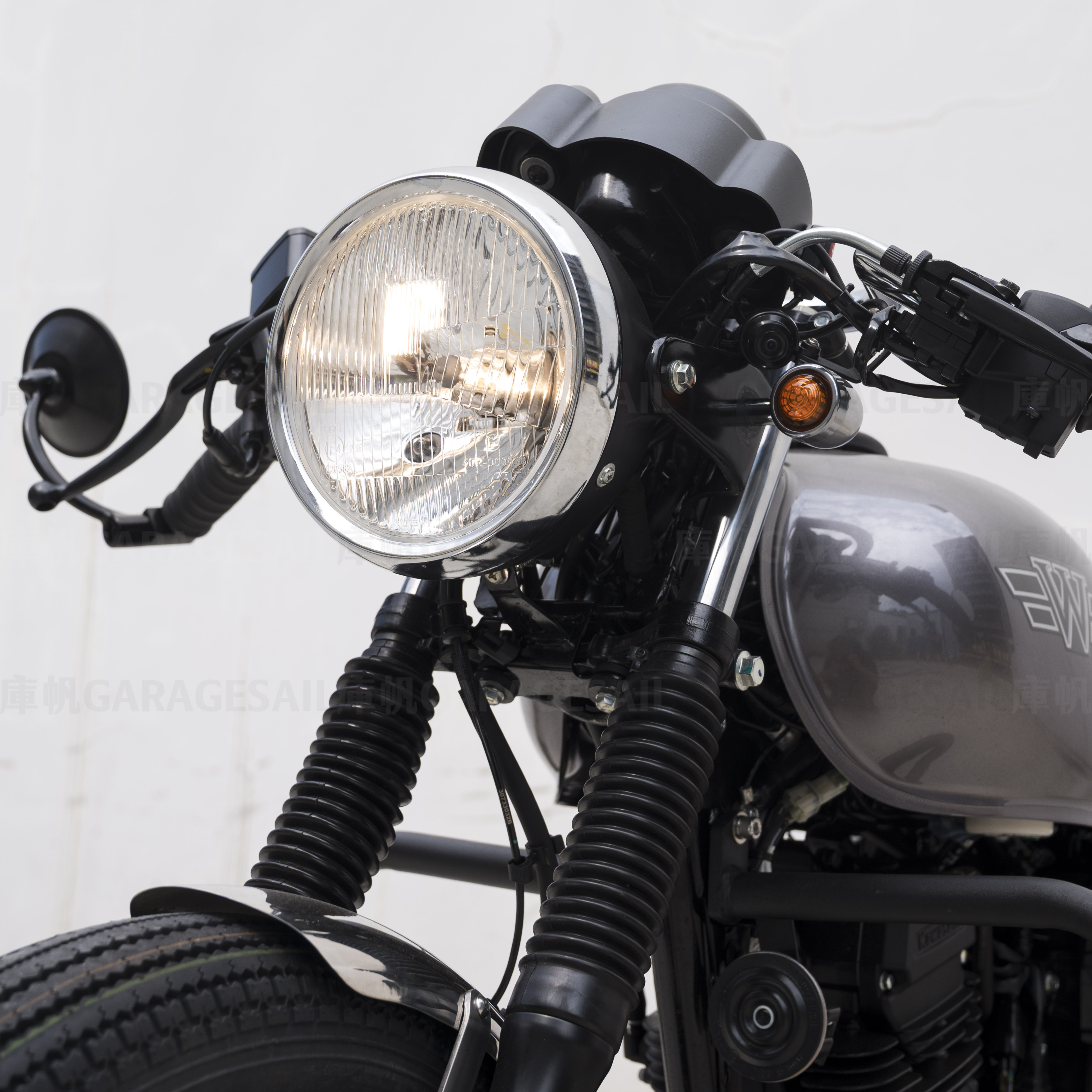 川崎 W175專用 歐規 大燈 反射碗