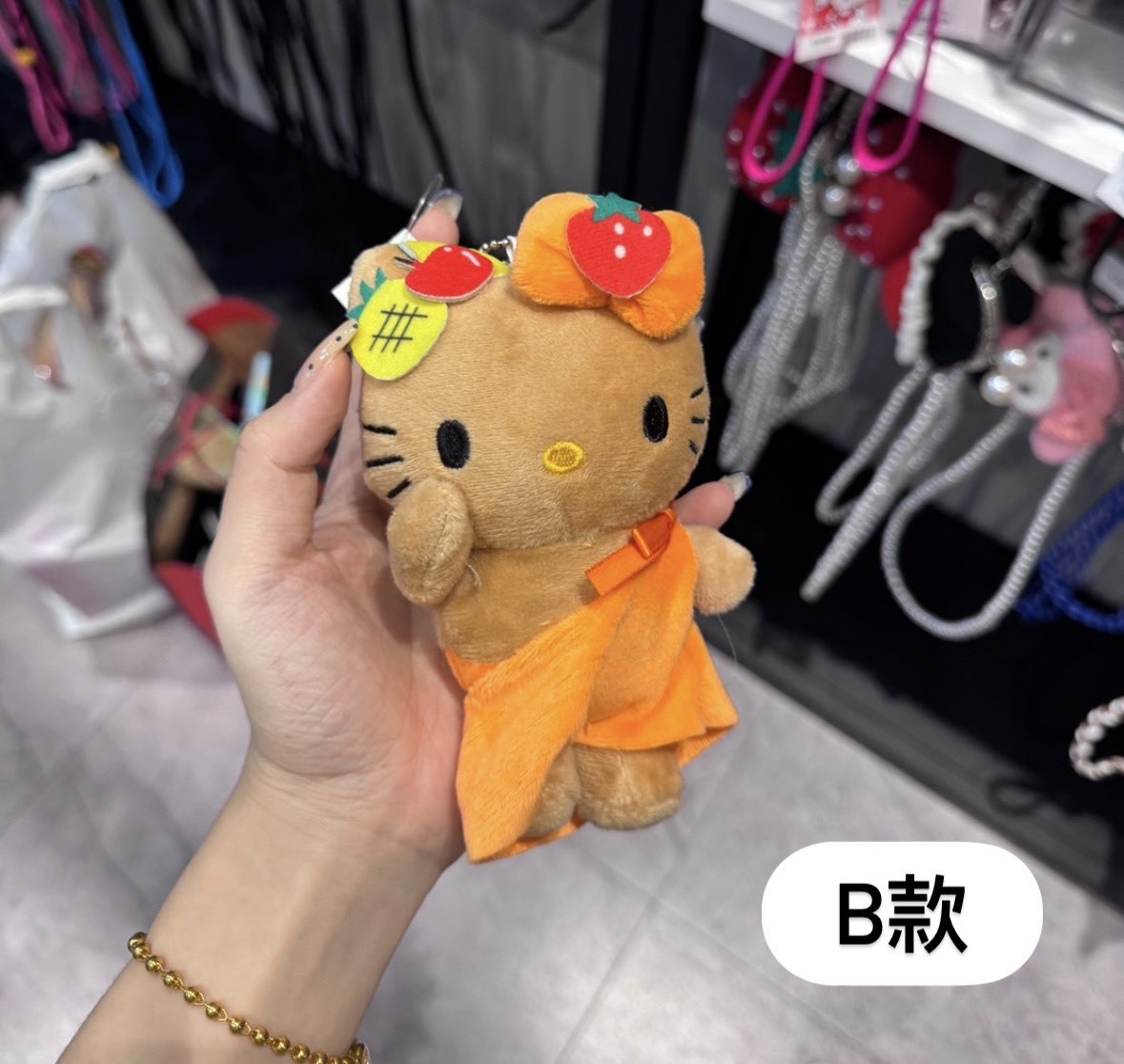 韓國連線 比基尼曬黑版 KITTY貓 共三款