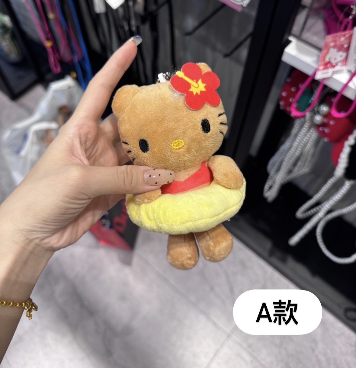 韓國連線 比基尼曬黑版 KITTY貓 共三款