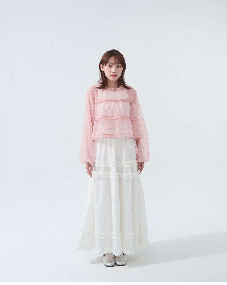 Multi-layered lotus leaf lace umbrella cake skirt, two colors available【03021636】in stock+pre-order