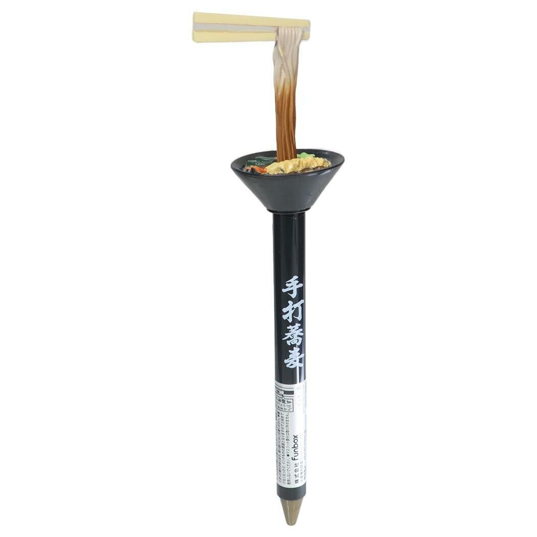 蕎麥麵筷子麵活動原子筆(黑)