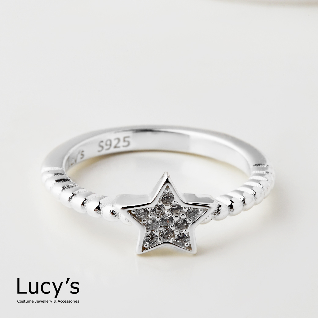 925純銀 星影 戒指 (124899)
