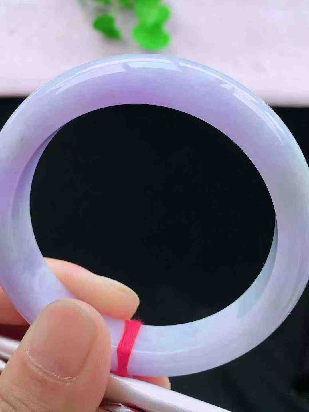 紫羅蘭正圈翡翠手鐲,天然翡翠A玉, 緬甸玉, Jade, Jadeite