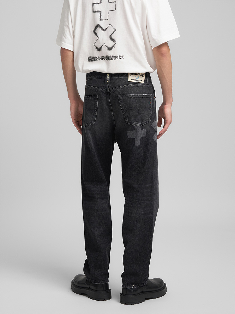 MARTIN GARRIX 聯名直筒丹寧牛仔褲