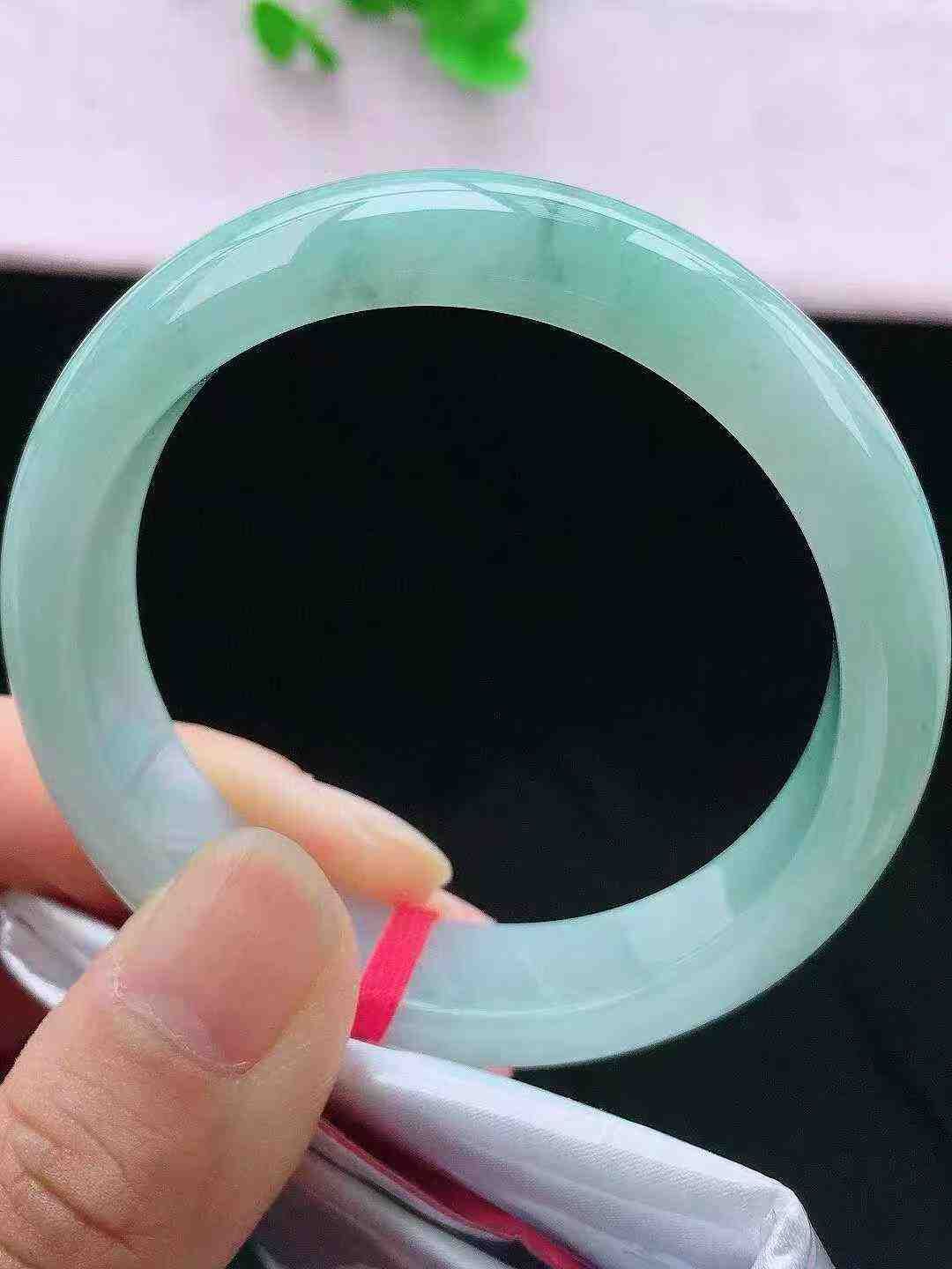 冰飄花正圈翡翠手鐲,天然翡翠A玉, 緬甸玉, Jade, Jadeite