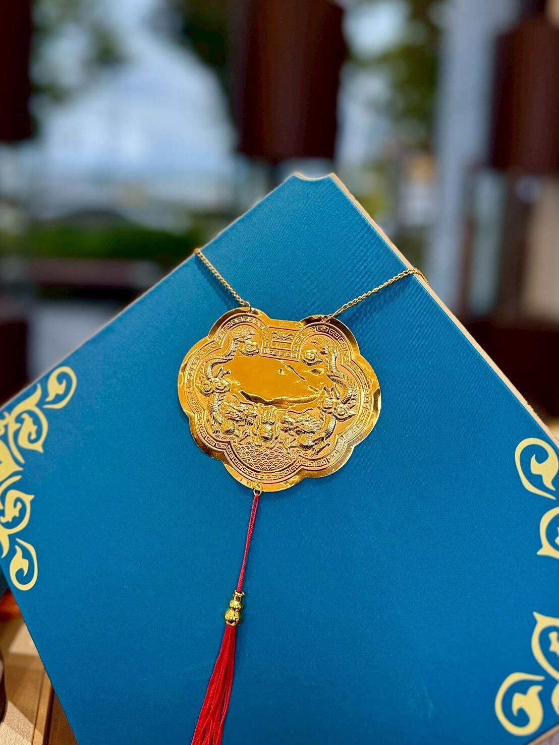 福運龍鳳謝神牌