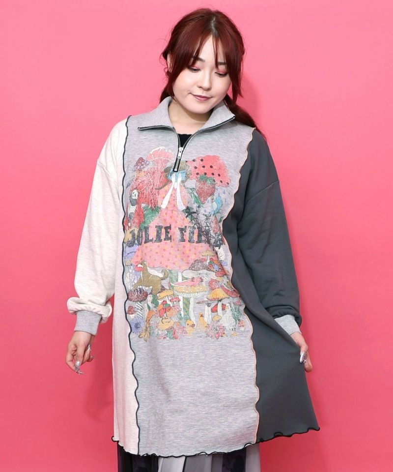 Scolar Soft color combination half-patterned Western clothing