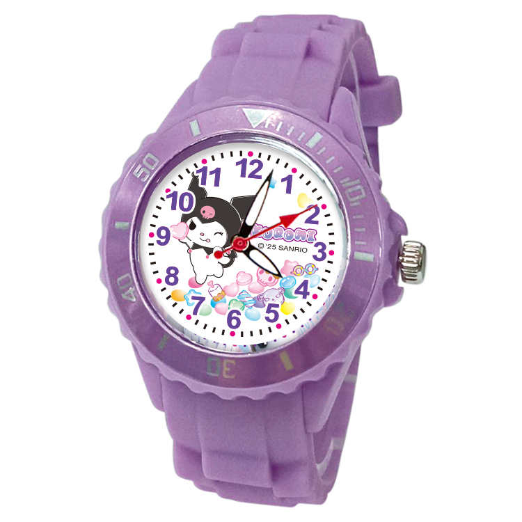 【三麗鷗Sanrio】酷洛米運動彩帶手錶 (S7-3010)
